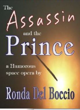 Cover of The Assassin and the Prince YA fantasy romance novela by Ronda Del Boccio